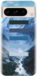 Husa din silicon compatibila cu Google Pixel 8 Pro - model Color Scheme Iarna 