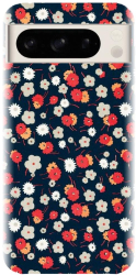 Husa din silicon compatibila cu Google Pixel 8 Pro - model Floral Colorat 