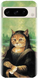 Husa din silicon compatibila cu Google Pixel 8 Pro - model Meowna Lisa 