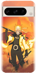 Husa din silicon compatibila cu Google Pixel 8 Pro - model Naruto Uzumaki 