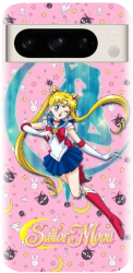 Husa din silicon compatibila cu Google Pixel 8 Pro - model Sailor Moon 