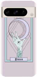 Husa din silicon compatibila cu Google Pixel 8 Pro - model Tarot Zodia Pesti 