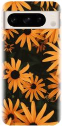 Husa din silicon compatibila cu Google Pixel 8 Pro - model Yellow Flowers 