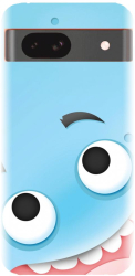 Husa din silicon compatibila cu Google Pixel 8a - model Cute Blue 