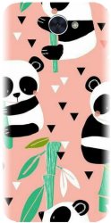 Husa din silicon compatibila cu Huawei Enjoy 7 Plus - model Baby panda 001 