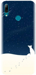 Husa din silicon compatibila cu Huawei Honor 10 Lite - model Winter Night 