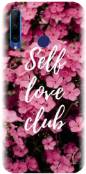 Husa din silicon compatibila cu Huawei Honor 20 Lite - model Love Self Love Club 