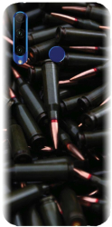 Husa din silicon compatibila cu Huawei Honor 20 Lite - model Weapons Ammunition 
