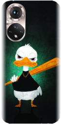 Husa din silicon compatibila cu Huawei Honor 50 / Nova 9 - model Duck With A Bat 