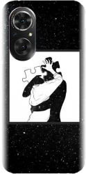 Husa din silicon compatibila cu Huawei Honor 50SE - model Love It S In The Air 