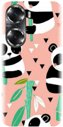 Husa din silicon compatibila cu Huawei Honor 60 - model Baby panda 001 