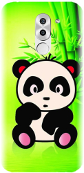 Husa din silicon compatibila cu Huawei Honor 6X / GR5 2017 - model X Cute Panda 