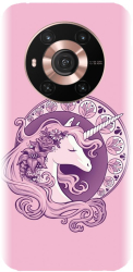 Husa din silicon compatibila cu Huawei Honor Magic 3 / Magic 3 Pro - model Purple Unicorn 