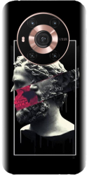 Husa din silicon compatibila cu Huawei Honor Magic 3 / Magic 3 Pro - model Smoking Sculpture 