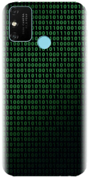 Husa din silicon compatibila cu Huawei Honor Play 9A - model Binary Code 