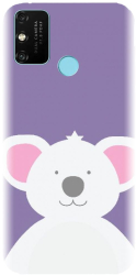 Husa din silicon compatibila cu Huawei Honor Play 9A - model Urs Koala 