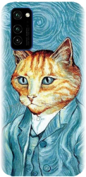 Husa din silicon compatibila cu Huawei Honor V30 - model Vincent Meow 