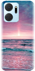 Husa din silicon compatibila cu Huawei Honor X7a - model Ocean 
