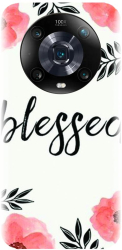 Husa din silicon compatibila cu Huawei Magic 4 Pro - model Blessed 