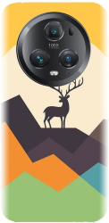 Husa din silicon compatibila cu Huawei Magic 5 - model Abstract Deer 