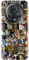 Husa din silicon compatibila cu Huawei Magic 5 - model Picasso