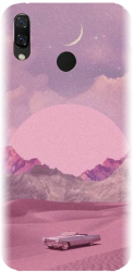 Husa din silicon compatibila cu Huawei Nova 3 - model Collage Pink 