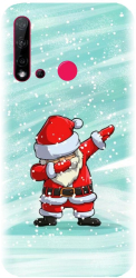 Husa din silicon compatibila cu Huawei Nova 5i - model Santa Dance 