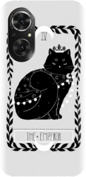 Husa din silicon compatibila cu Huawei Nova 9SE - model Tarot The Emperor 
