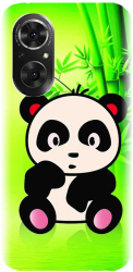 Husa din silicon compatibila cu Huawei Nova 9SE - model X Cute Panda 