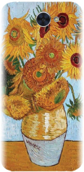 Husa din silicon compatibila cu Huawei Nova Lite Plus - model Sunflowers 2 