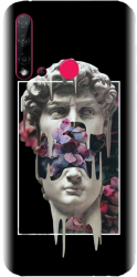 Husa din silicon compatibila cu Huawei P20 Lite 2019 - model Contemporary Art 1 