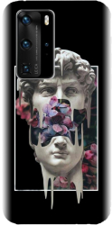 Husa din silicon compatibila cu Huawei P40 - model Contemporary Art 1 