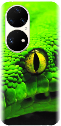 Husa din silicon compatibila cu Huawei P50 - model Animal Eye 