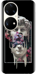 Husa din silicon compatibila cu Huawei P50 Pro - model Contemporary Art 1 