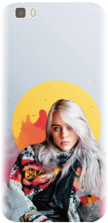 Husa din silicon compatibila cu Huawei P8 - model Billie Eilish 