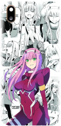 Husa din silicon compatibila cu Huawei Y5 2019 - model Anime Zero Two 