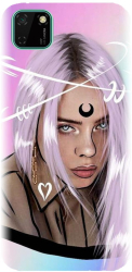 Husa din silicon compatibila cu Huawei Y5p - model Fan Art Billie 