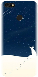 Husa din silicon compatibila cu Huawei Y6 Pro 2017 - model Winter Night 