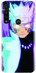Husa din silicon compatibila cu Motorola Moto G8 Power - model Naruto 