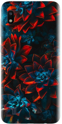 Husa din silicon compatibila cu Samsung Galaxy A10 - model Planta Suculenta 