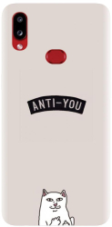 Husa din silicon compatibila cu Samsung Galaxy A10s - model Anti You 