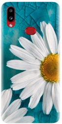 Husa din silicon compatibila cu Samsung Galaxy A10s - model Flower Power