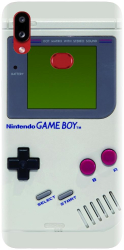 Husa din silicon compatibila cu Samsung Galaxy A10s - model Retro Game Boy 