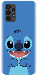 Husa din silicon compatibila cu Samsung Galaxy A13 4G / LTE - model Stitch 