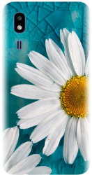 Husa din silicon compatibila cu Samsung Galaxy A2 Core - model Flower Power 