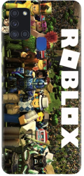 Husa din silicon compatibila cu Samsung Galaxy A21s - model Roblox 