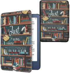 Husa kwmobile pentru Amazon Kindle 2022 Piele ecologica Multicolor 59989.01 