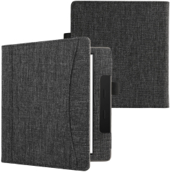 Husa kwmobile pentru Amazon Kindle Oasis 10 Textil Gri 59717.19 