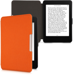 Husa kwmobile pentru Amazon Kindle Paperwhite 7 Nylon Portocaliu 49487.29 