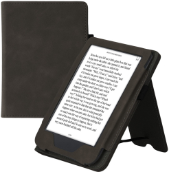 Husa kwmobile pentru Kobo Clara 2E Piele ecologica Gri 60052.19 